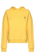 Sweatshirt Sarı Kapüşonlu Basic Sweatshirt