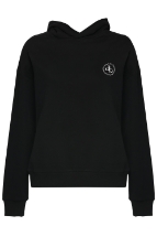 Sweatshirt Siyah Kapüşonlu Basic Sweatshirt