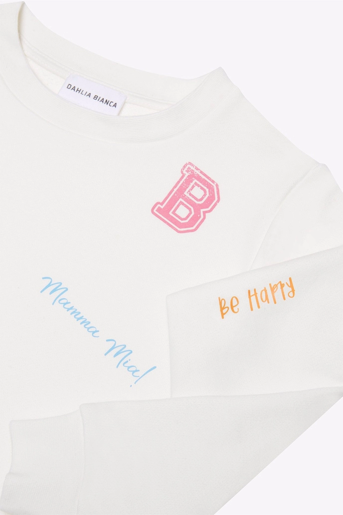 Sweatshirt Çoklu Baskılı Sweatshirt