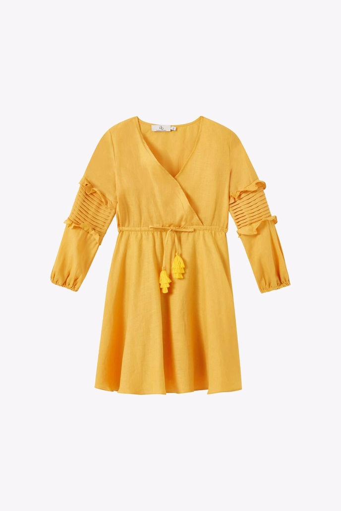 Elbise Çocuk Peach Elbise