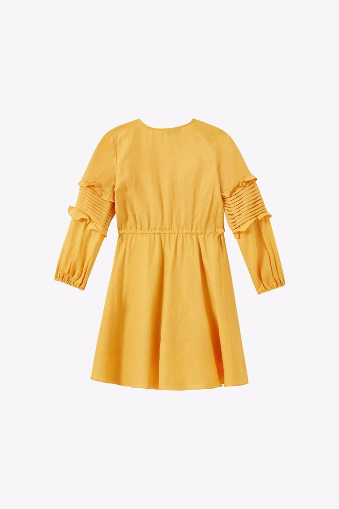 Elbise Çocuk Peach Elbise